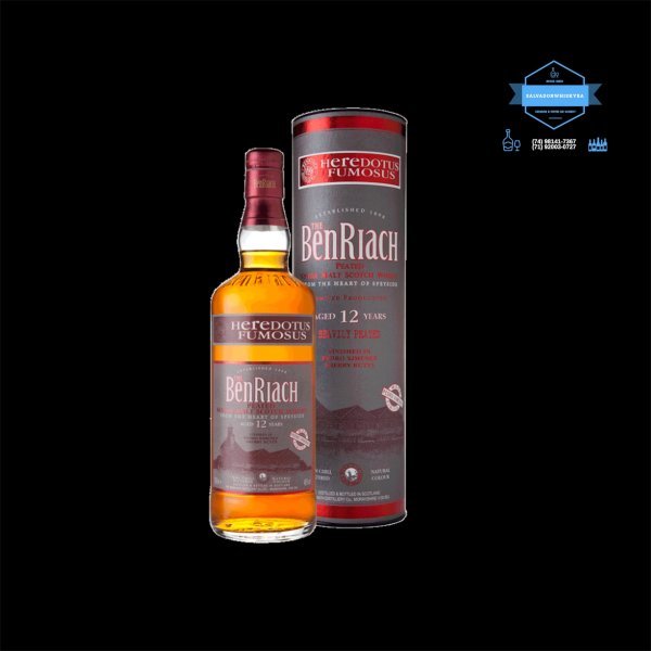 01 BenRiach 12 Years Heredotus Fumosus 46%